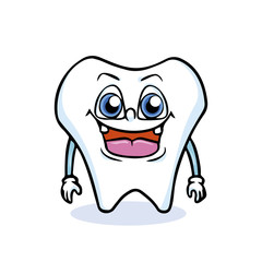funny cartoon tooth