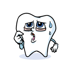 funny cartoon tooth