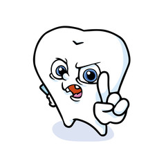 funny cartoon tooth