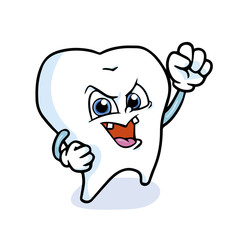 funny cartoon tooth