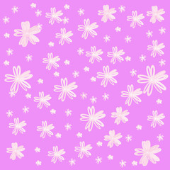 Flower wallpaper of frame on background