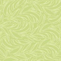 Seamless abstract pattern with bright feather