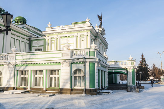 Ancient Drama Theater in Omsk Russia