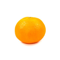 Clementines  isolated on white.