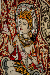 Inside a Buddhist Temple, Myanmar