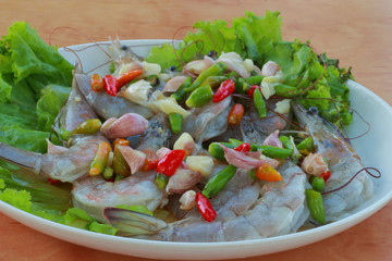 Shrimp sauce is Thailand