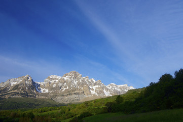 Fototapeta na wymiar Pirenejski świt
