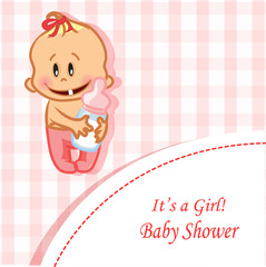 Векторная иллюстрация девочка