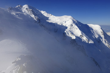 Mont Blanc peak