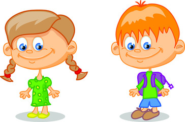 Набор из мультфильма милые дети