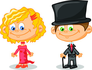 Набор из мультфильма милые дети