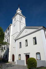 Fototapeta na wymiar Crikvenica-Kościół NMP
