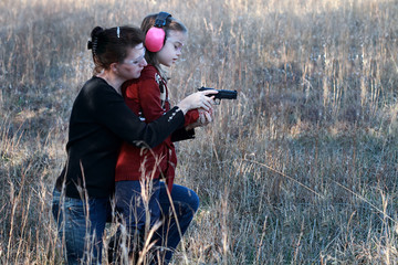Mom and Daughter Shooting