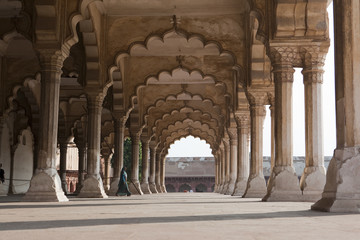 Das Rote Fort in Agra