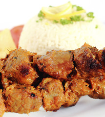 Grilled pork