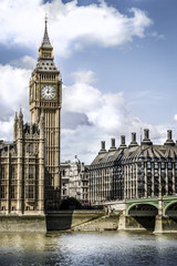 Fototapeta na wymiar Houses of Parliament, Londyn.