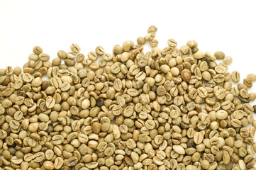 green coffee beans