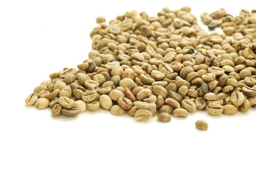green coffee beans