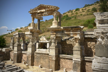 Fototapeta na wymiar The Fountain of Trajan