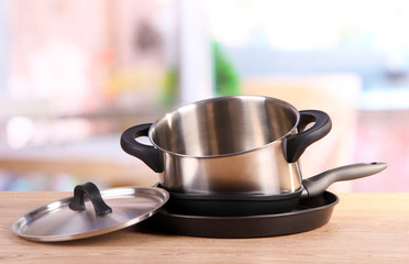 kitchen tools on table in kitchen