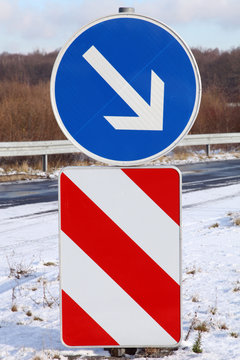 Rechts vorbei