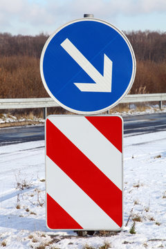 Rechts vorbei