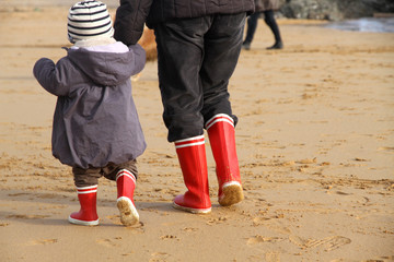 balade sur la plage