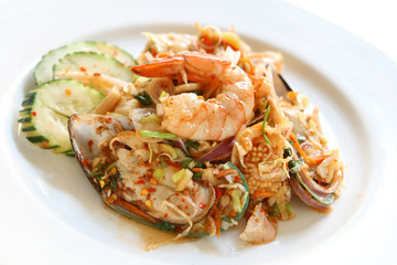 Spicy Thai Seafood Salad
