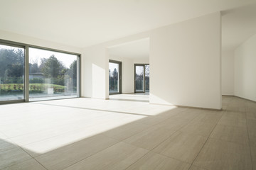 Obraz premium modern architecture, new empty apartment