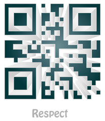 qr code of "respect"