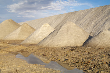 Salt mountain