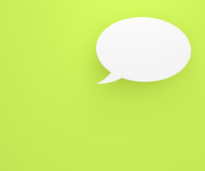 background with talking bubble