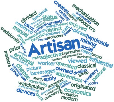 Word cloud for Artisan
