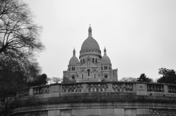 Basilica of Sacre-Coeur in Montmartre