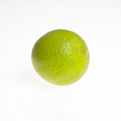 Fresh lime, Isolated on white background