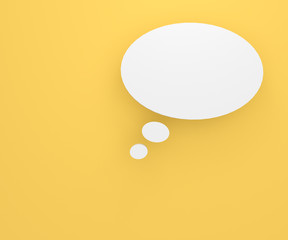 background with talking bubble