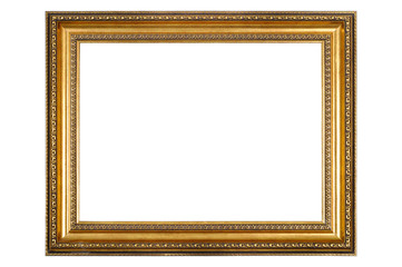 Naklejka premium Gold frame