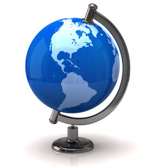 illustration of earth globe