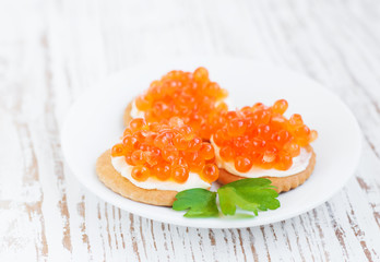 Caviar Canapes