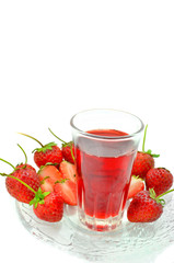 Strawberries in bowl