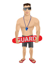 lifeguard vector