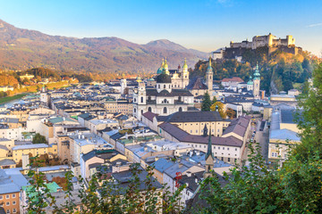 Fototapeta premium Salzburg (Austria) inner city