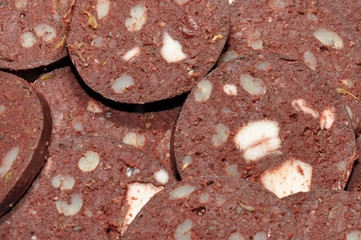 Slices Of Blood Sausage