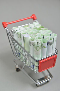 Euro-Einkaufswagen