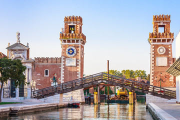 Venice, Arsenale historic shipyard