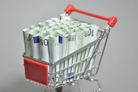 Euro-Einkaufswagen