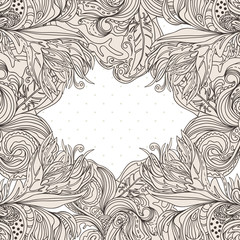 Fototapeta premium Abstract floral background