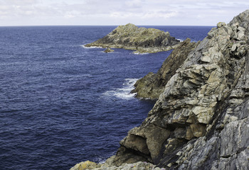 Fototapeta na wymiar Wybrzeże w północnej Szkocji