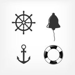 Set of Nautical Icons