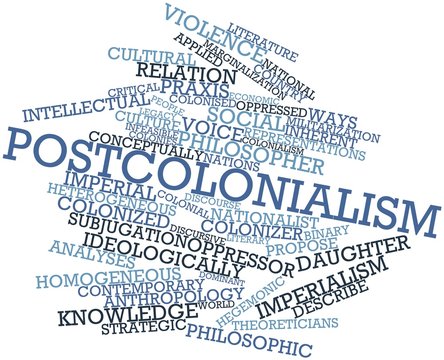 Word cloud for Postcolonialism